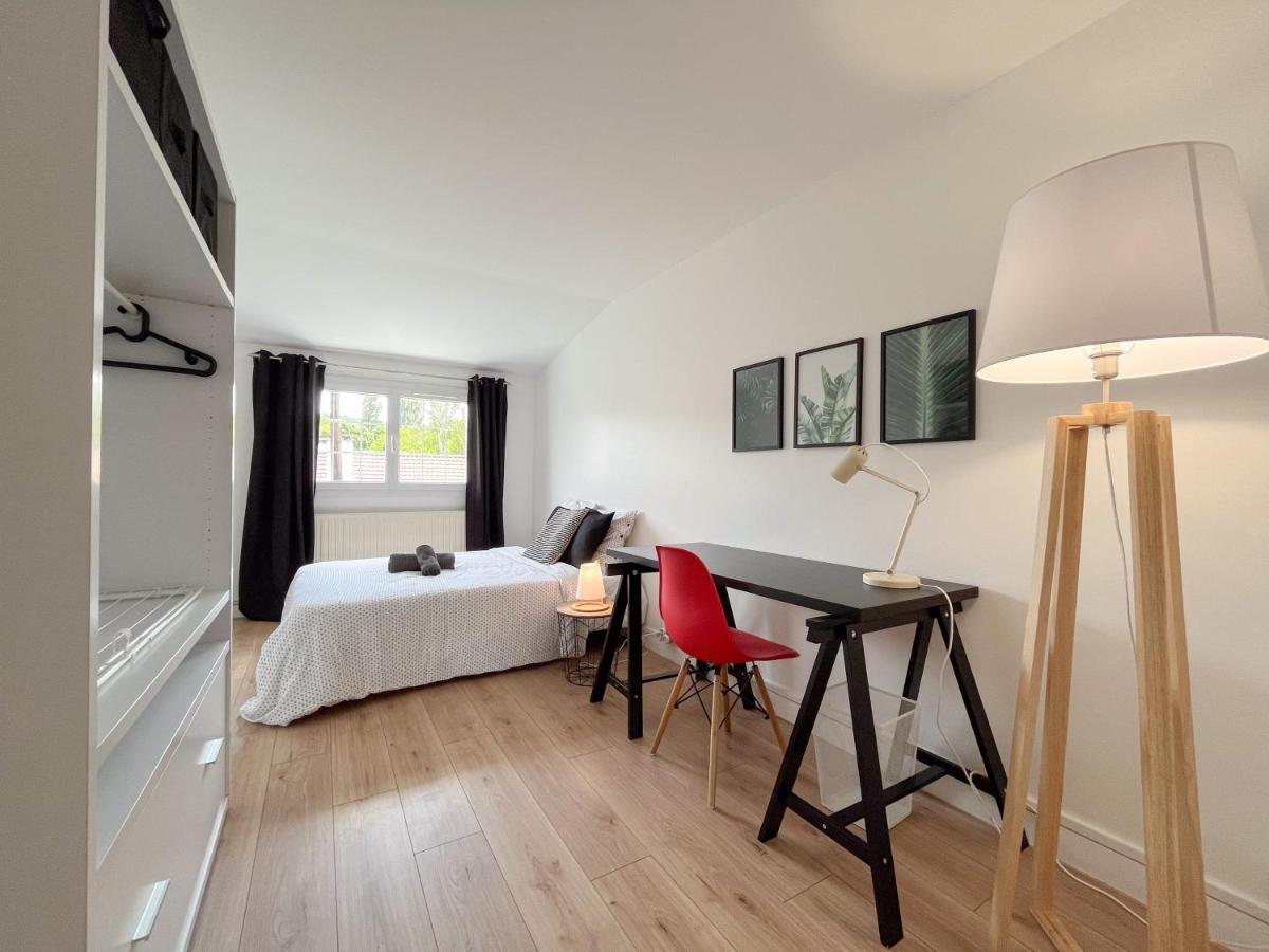 Maison Ideale Pour Visiter Paris Versailles - Chambres Privees Paris-Saclay Bures-sur-Yvette Zewnętrze zdjęcie